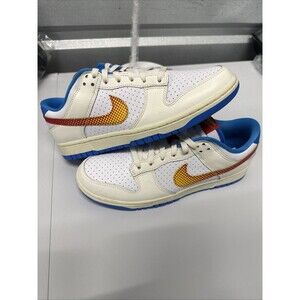 Nike Dunk Low Comic Book White Blue Red Yellow Low Top Sneakers 10.5 HQ3613-133